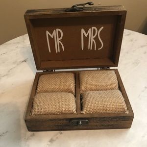 Mr and Mrs Ring Box